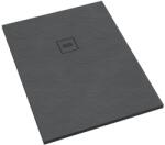 Schedline Protos Grey Stone cădiță de duș dreptunghiulară + capac mascare 140x90 cm gri 3SP. P1P-90140/S/ST-M1/S/ST (3SPP1P90140SSTM1SST)