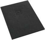 Schedline Protos Black Stone téglalap zuhanytálca + előlap 100x90 cm fekete 3SP. P1P-90100/C/ST-M1/C/ST