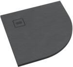 Schedline Protos Grey Stone cădiță de duș semirotundă 90x90 cm gri 3SP. P1O-9090/S/ST-M1/S/ST (3SPP1O9090SSTM1SST)