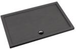 Schedpol Caspar téglalap alakú zuhanytálca 100x80 cm szürke 3.266/S/ST (3266SST)