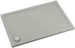 Schedpol Caspar New Cement Stone cădiță de duș dreptunghiulară cu sifon 100x90 cm ciment 3.2345/CT/ST (32345CTST)