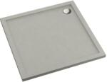 Schedpol Caspar New Cement Stone cădiță de duș pătrată 80x80 cm ciment 3.2330/CT/ST (32330CTST)