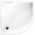 Schedpol Go Baby cădiță de duș semirotundă 80x80 cm alb 3.038 (3038)