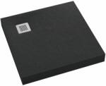 Schedpol New Horizons Black Stone cădiță de duș pătrată 100x100 cm negru 3.3302/C/ST-M2 (33302CSTM2)