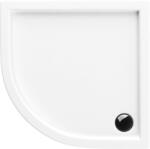 Schedpol Caspar félkör alakú zuhanytálca 80x80 cm fehér 3.263 (3263)