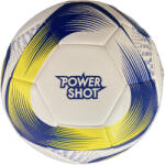 POWER SHOT Futball-labda, 5 darabos csomag, 3-as méret - INGYENES pumpa és tárolótáska fehér|kék|sárga