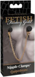  Pipedream Fetish Fantasy Gold - mellbimbó csipesz (arany) - erotikasziget