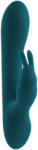 Playboy Rabbit - akkus, vízálló csiklókaros vibrátor (türkiz)