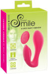 Sweet Smile Panty - akkus, rádiós 2in1 vibrátor (pink)