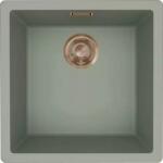 Elleci - Mosogatótálca Zen 102 Keratek K82 Sage Green bronz tartozékokkal (LKZ10282BRZ)