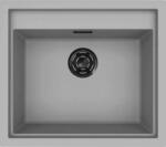 Elleci - Mosogatótálca Sintesi 105 Keratek K99 Dark Grey fekete tartozékokkal (LKS10599BKM)