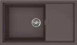 Elleci - Mosogatótálca Sintesi 410 K87 Cocoa inox tartozékokkal (LKS41087)