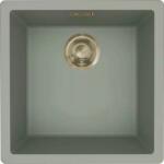 Elleci - Mosogatótálca Zen 102 Keratek K82 Sage Green arany tartozékokkal (LKZ10282GLD)