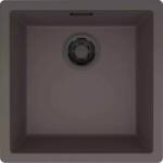 Elleci - Mosogatótálca Zen-F 102 Keratek K87 Cocoa fekete tartozékokkal (LKZ10287F01BKM)