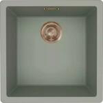 Elleci - Mosogatótálca Zen-F 102 Keratek K82 Sage Green bronz tartozékokkal (LKZ10287F01BRZ)