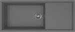 Elleci - Mosogatótálca Sintesi 510 Keratek K99 Dark Grey inox tartozékokkal (LKS51099)