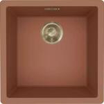 Elleci - Mosogatótálca Zen 102 Keratek K83 Cavern Clay arany tartozékokkal (LKZ10283GLD)