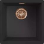 Elleci - Mosogatótálca Zen-F 102 Keratek K86 Black bronz tartozékokkal (LKZ10283F01BRZ)