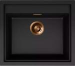 Elleci - Mosogatótálca Sintesi 105 K86 Black bronz tartozékokkal (LKS10586BRZ)