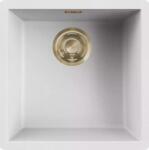 Elleci - Mosogatótálca Zen 102 Keratek K96 White arany tartozékokkal (LKZ10296GLD)