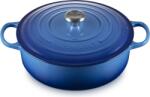 Le Creuset Oală Gourmet Signature 30 cm bleu intens (21179302202430)