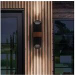 Elstead Lighting Corp LED de iluminat de exterior Quoizel QZ-CHASM-L-BKW CHASM 2xLED/9, 5W/230V IP44 (ED0696)
