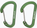 Salewa lapos Wiregate karabinerek 2 db. zöld 00-0000034103