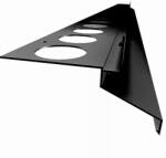 Celox OX Drip Plus terasz szegély kőlapokhoz Antracit 40 mm túlnyúlás erkély vízvető profil 2500 mm RAL 7016