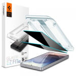 Spigen Folie de protectie Ecran Privacy Spigen GlastR EZ FIT HD pentru Samsung Galaxy S25 Ultra S938, Sticla Securizata, Full Glue, Set 2 bucati AGL09335 - gsmboutique