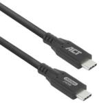 ACT Кабел USB-C - USB-C, 0.5 м / USB4, 20Gbps, 240W (EWENT-ACT-CAB-AC7420) - megamag