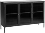Unique Furniture Fekete fém vitrin Unique Furniture Bronco 85 x 132 cm (UF-44580600)