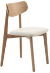 Unique Furniture Tölgy étkezőszék Unique Furniture Elim fehér ülőfelülettel (UF-49530002)