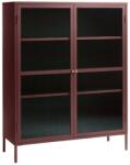 Unique Furniture Borvörös fém vitrin Unique Furniture Bronco 140 x 111 cm (UF-44590300)