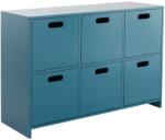 Jotex Sötétkék lakkozott fiókos komód MONTI 100 x 35 cm (2060274-02-0)