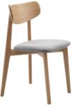 Unique Furniture Tölgy étkezőszék Unique Furniture Elim szürke ülőfelülettel (UF-49530004)