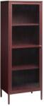 Unique Furniture Borvörös fém vitrin Unique Furniture Bronco 160 x 58 cm (UF-44600300)