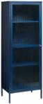 Unique Furniture Kék fém vitrin Unique Furniture Bronco 160 x 58 cm (UF-44600400)