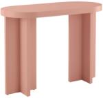 Jotex Rózsaszín lakkozott íróasztal CRUZ MINI 100 x 50 cm (1818253-01-0)
