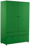 Jotex Zöld lakkozott MERRILL MINI 180 x 120 cm-es szekrény MERRILL MINI 180 x 120 cm (1786743-02-0)