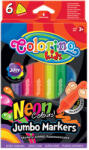 Colorino JUMBO TRIO NEON filctoll - 3szögletű - 6 darabos (38881PTR)