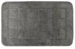 Ridder 1712300 Covoraș de baie Delhi cuantiderapant 50 x 80 cm, gri închis Covor baie