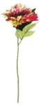 4-Home Floare artificială Dahlia roz-galbenă, 68 cm