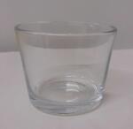  Üveg mécsestartó pohár