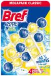Bref Power Aktiv Juicy Lemon WC-frissítő 3x50 g