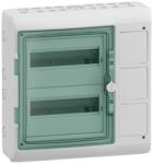 Schneider Electric Elektromos panel (doboz) Schneider Electric Kaedra 13991, 24 modul, felületre szerelhető, 3 dobozzal aljzatokhoz/kapcsolókhoz, IP65