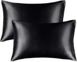 Oyo Concept 2 db Narin Oyo Concept szatén párnahuzat készlet, 50x70 cm, 100% poliészter, 150 GSM, fekete