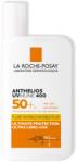 La Roche-Posay La Roche Posay ANTHELIOS UV-MUNE400 SPF 50+ láthatatlan folyadék napvédelemmel az arcra, Ultra folyékony textúrával érzékeny bőrre, 50 ml