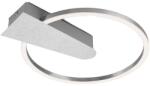 Briloner Leuchen Nico Circle Beépített LED Függőlámpa, 12W, 1400 lm, Meleg fény (3000K), Lépésekben dimmelhető, Memória funkció, 34x4 cm, Ezüst (3542-018)