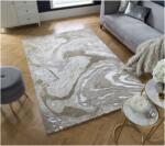 Flair Rugs Marbled téglalap alakú szőnyeg, 160 x 230 cm, 2600 g/m2, 60% polipropilén, 40% poliészter, krémszínű