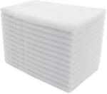H Hotel Supplier 12 db törölközőszett Greek Hotel Supplier, 30x50 cm, pamut 100% 550 GSM, fehér